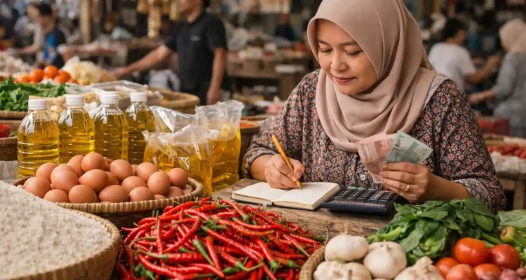 Harga Sembako Saat Ini Bikin Warga Berhitung Lebih Cermat