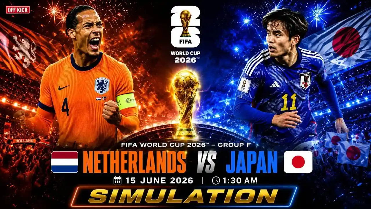 Prediksi Belanda vs Japan FIFA World Cup 2026, Duel Tajam di Grup F