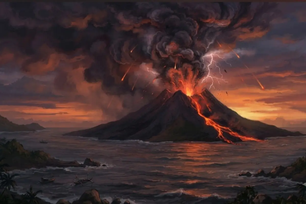 Erupsi Anak Krakatau Kembali Aktif, Aktivitas Vulkanik Jadi Sorotan